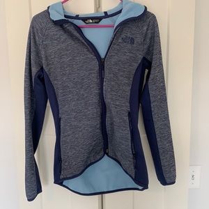 The North Face  full zip sweatshirt
